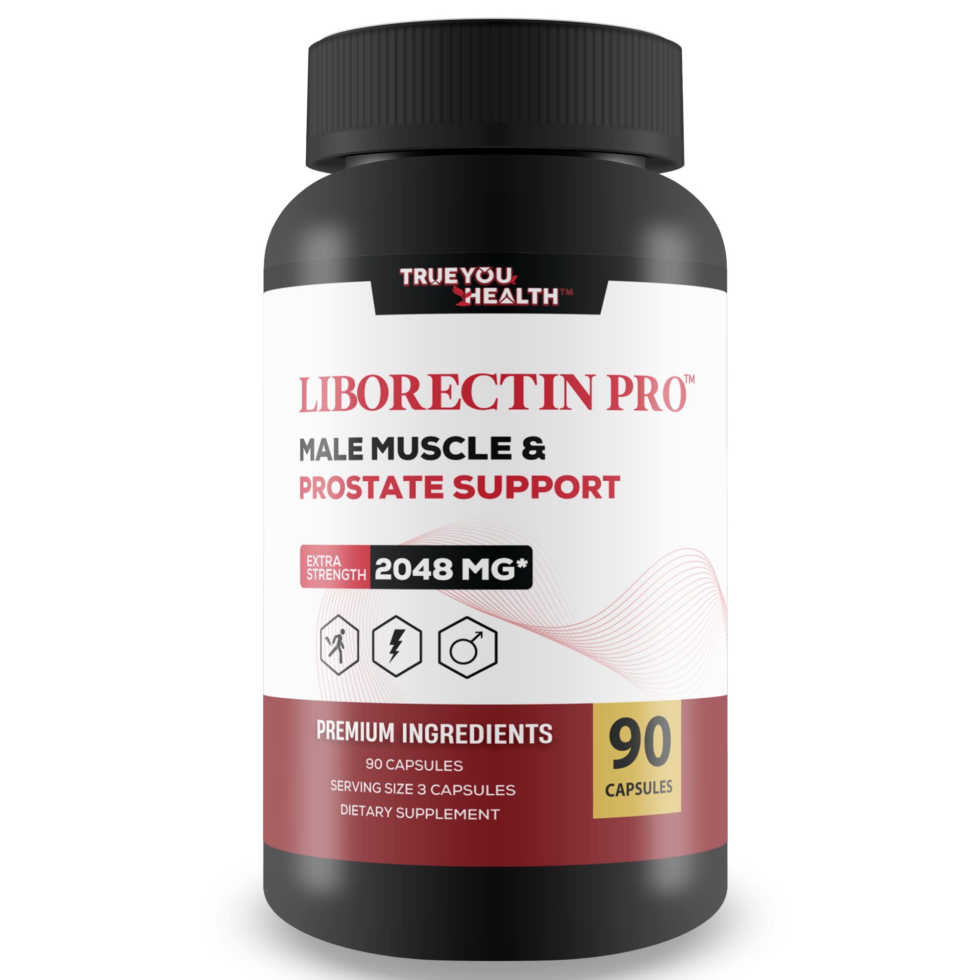 Liborectin Pro - Prostate Support - Promote Healthy Prostate Function with Vitamin D, Zinc, Green Tea - Powerful 20+ Ingredient Prostate Formula for Prostate Health & Additional Health Benefits