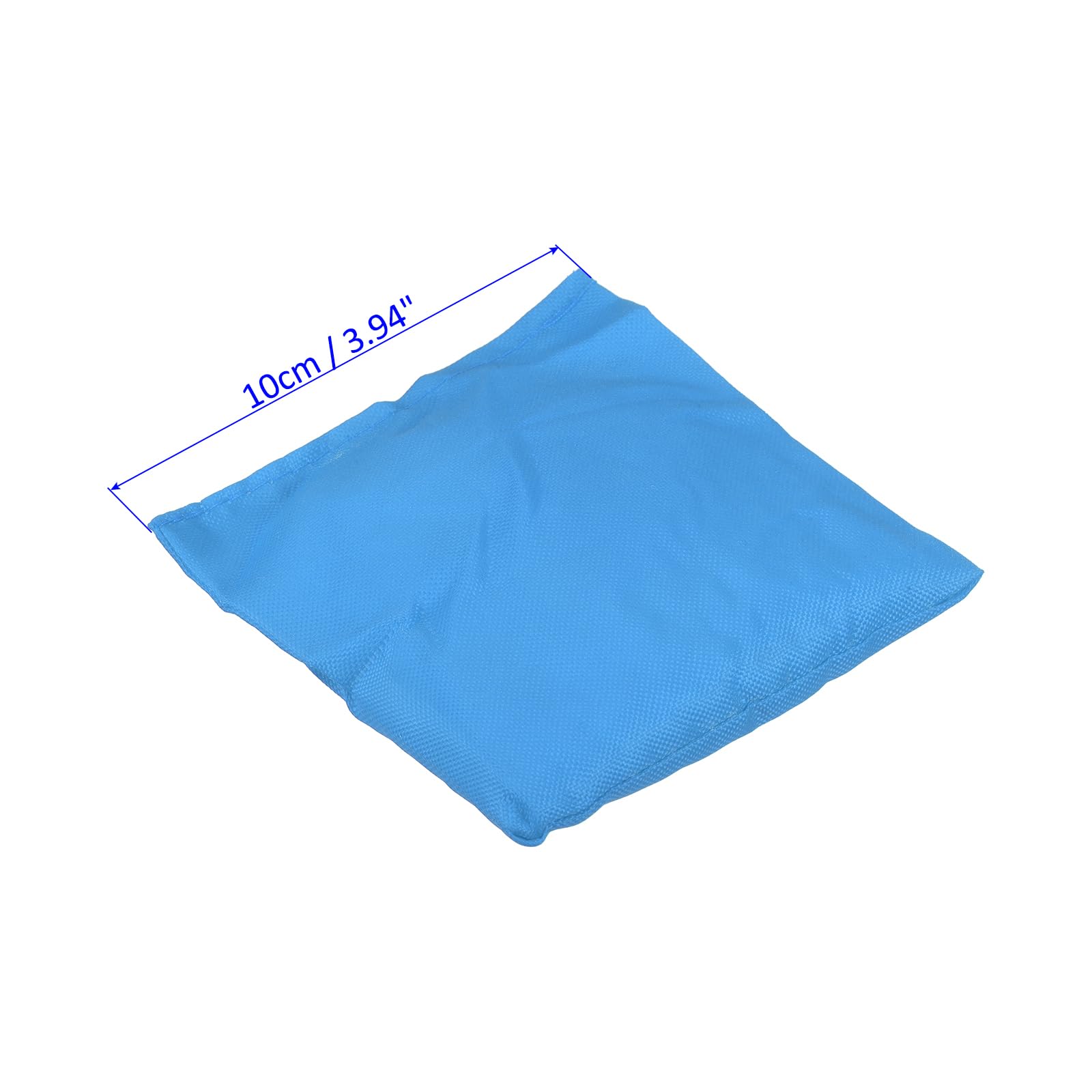 M METERXITY 2 Pack Cornhole Bean Bags, Canvas Sandbag with Plastic Particles - Image 3