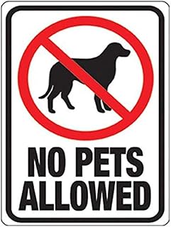 Hy-Ko Plastic Signs, 12” x 8.5”, Durable Long-Lasting Contrasting Posted Signs for Outdoor Use for Businesses, Property, Clear & Easy to Read Informational Display