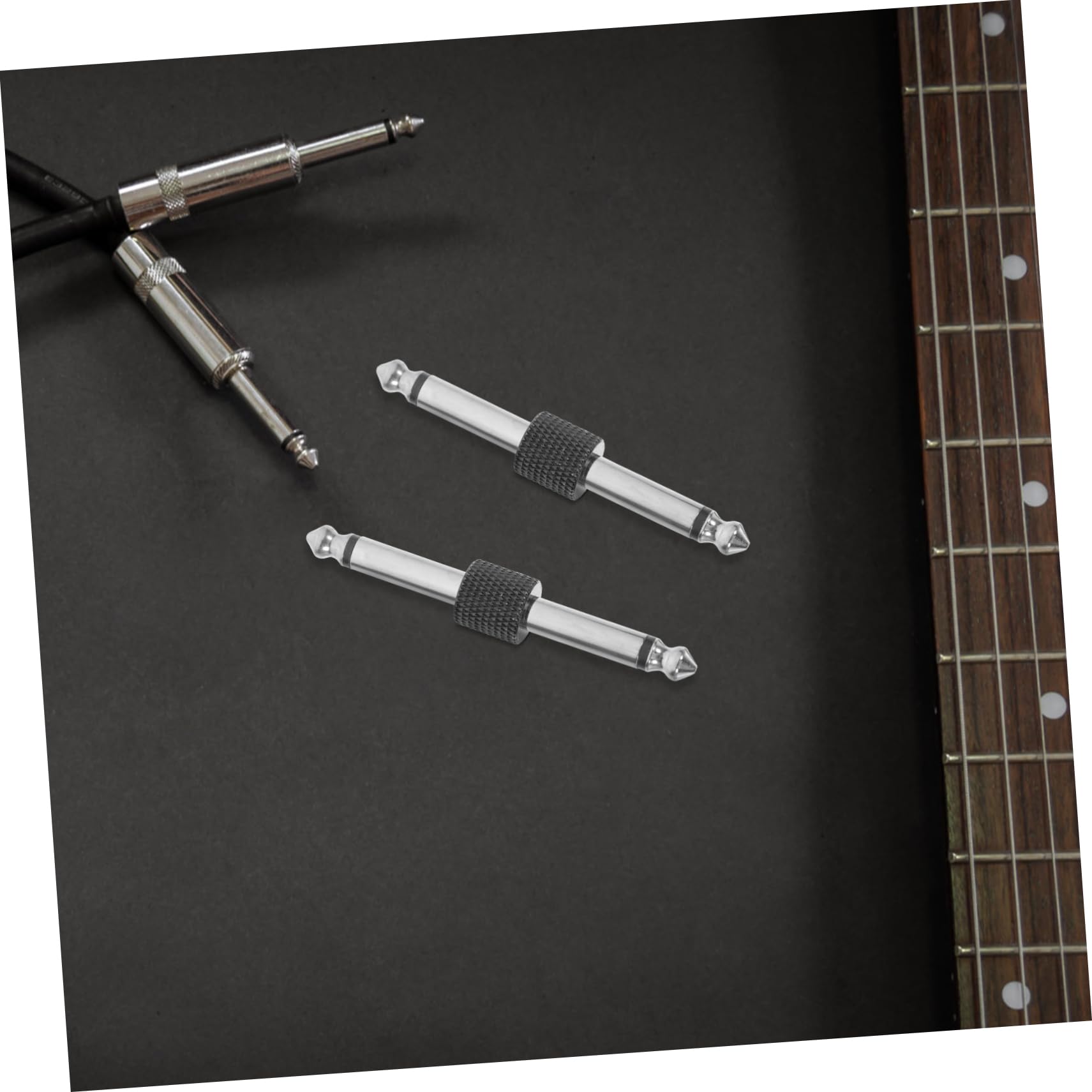 ERINGOGO 15stücke Gitarren-pedal-connector Gerade Klinkenadapter Für Effektpedale Robuste Verbindung Für Instrumente Geräuschloser Sound Für Musiker Unterwegs