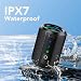 Tiksounds Bluetooth Speaker with Stereo Sound & Mic for Calls, Bluetooth 5.4 Speaker with 12H Playtime, 6 RGB Lights & TWS Pairing, IPX7 Waterproof, Portable Speaker for Home, Hiking, Party