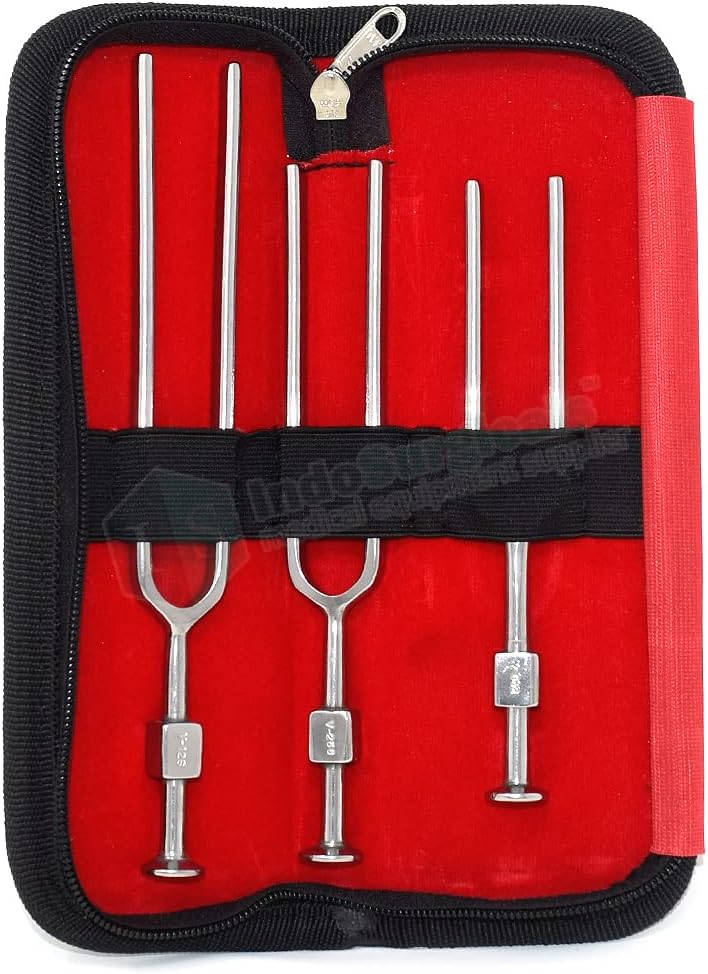 IS IndoSurgicals Tuning Fork (Set of 128, 256 & 512)