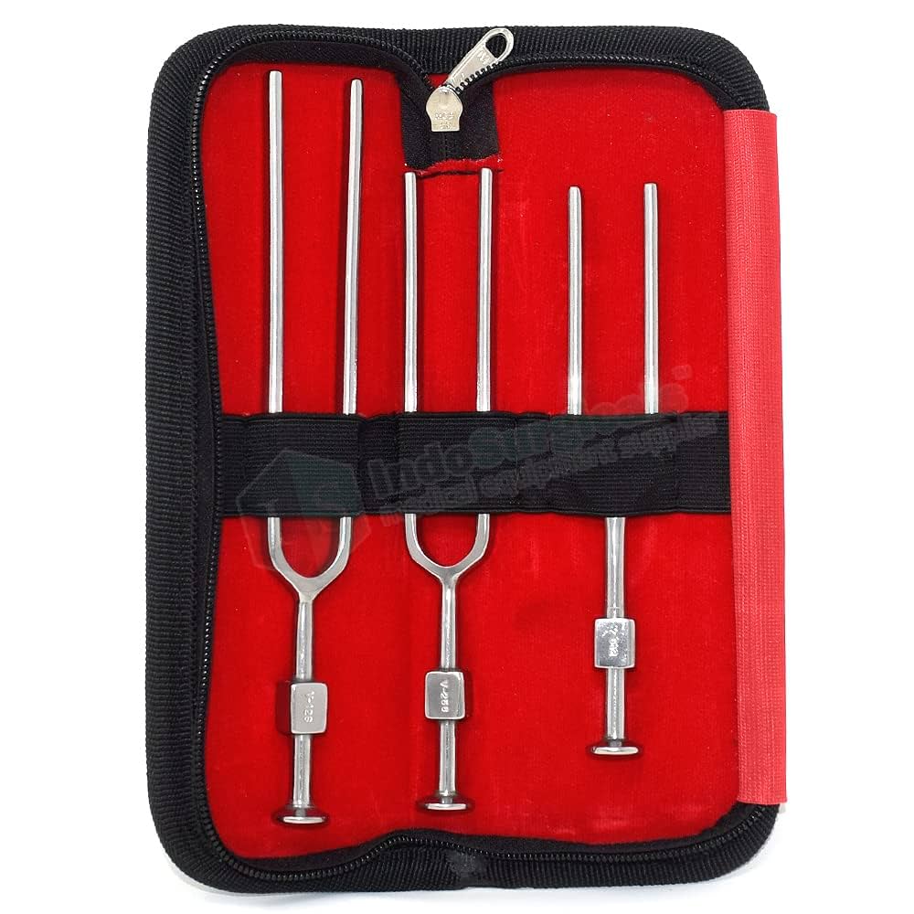 IS IndoSurgicals Tuning Fork (Set of 128, 256 & 512