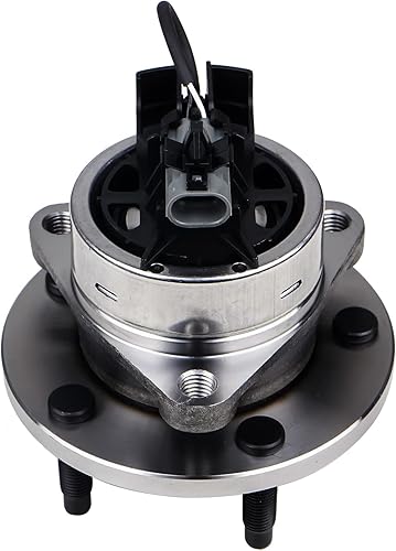 KUSATEC 513206 Conjunto de cojinete de rueda delantera y cubo compatible con Chevy Cobalt 2005-10, HHR 2006-11, Pontiac G5 2007-10, Pursuit 2005