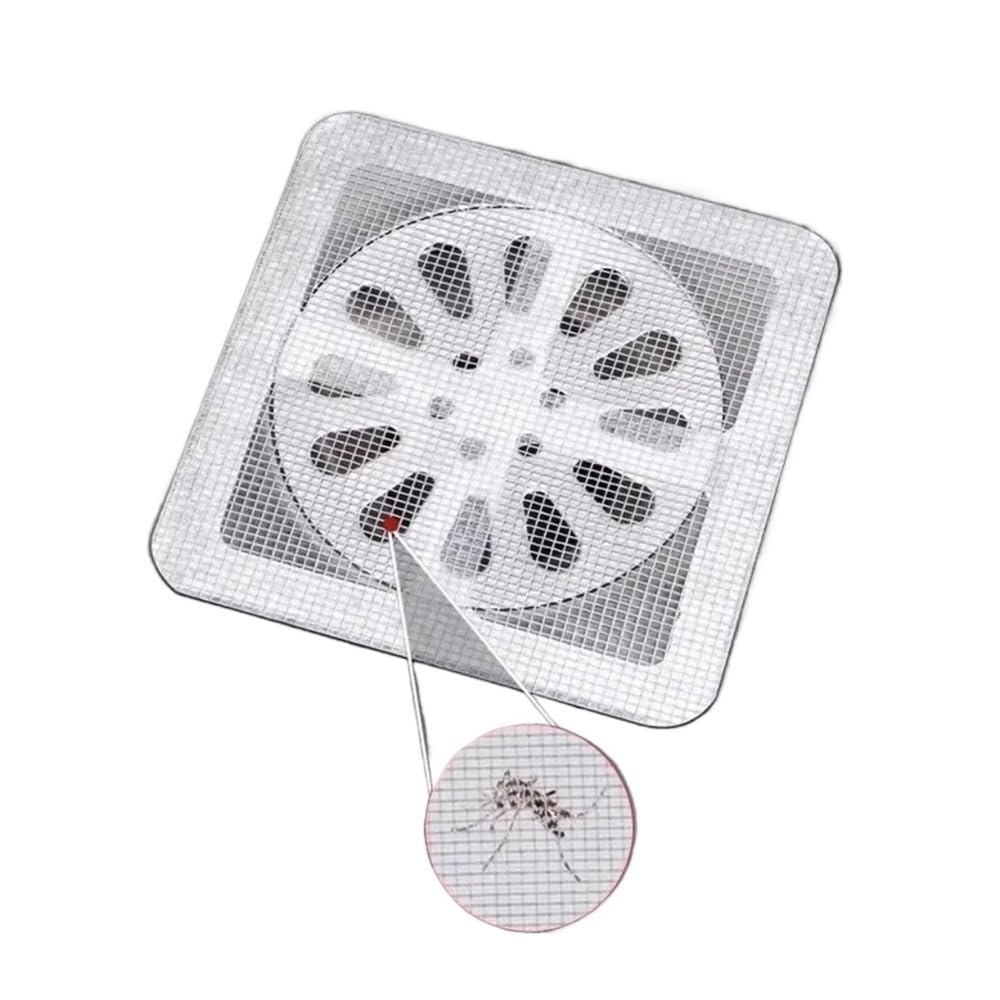 50pcs Disposable Shower Drain Hair Catcher Mesh Covers - Anti-Clogging Floor Sink Strainer for Bathroom & Kitchen