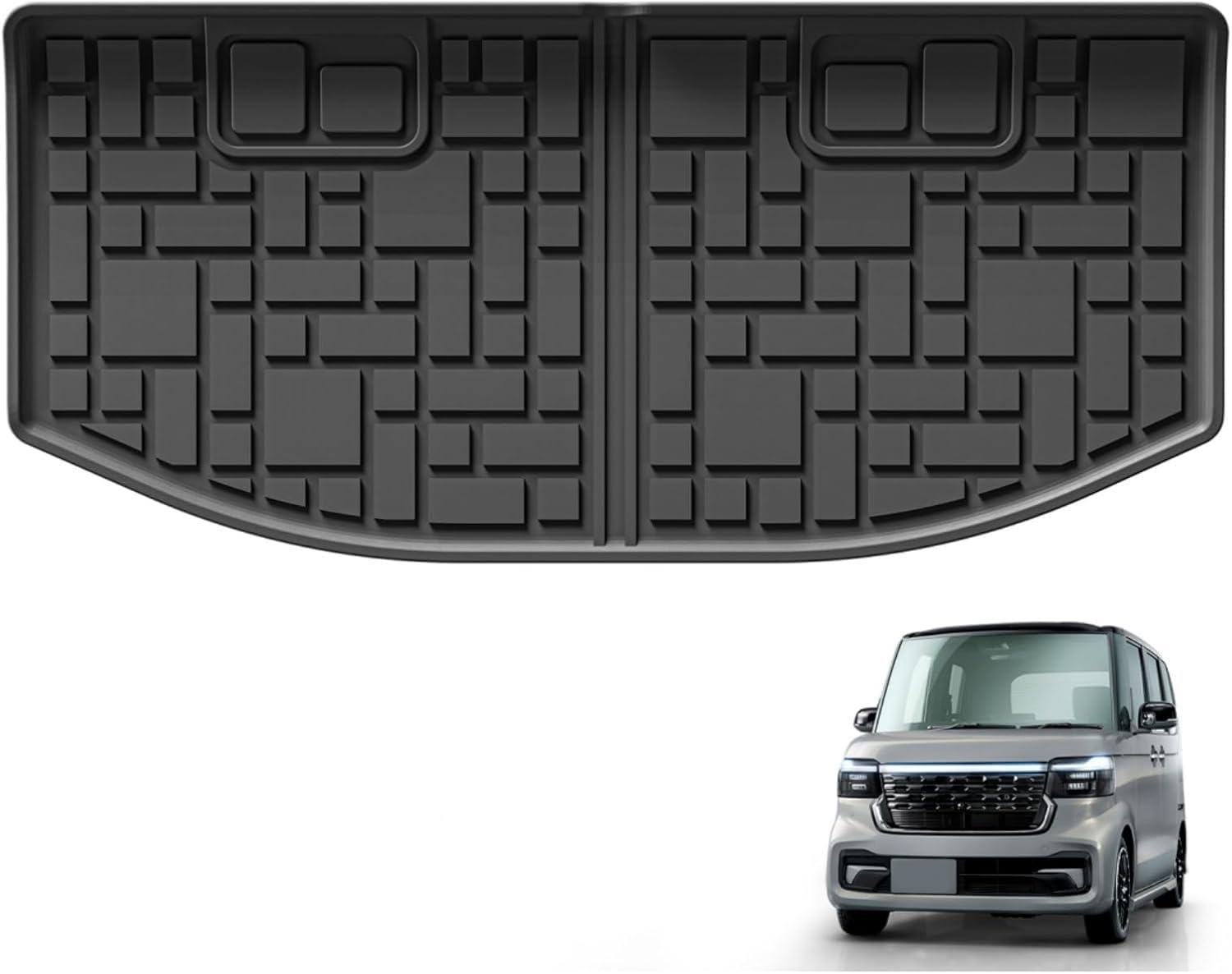 Amazon | LUCKEASY ホンダ 新型 N-BOX JF5 JF6 専用 ラゲッジマット 3D