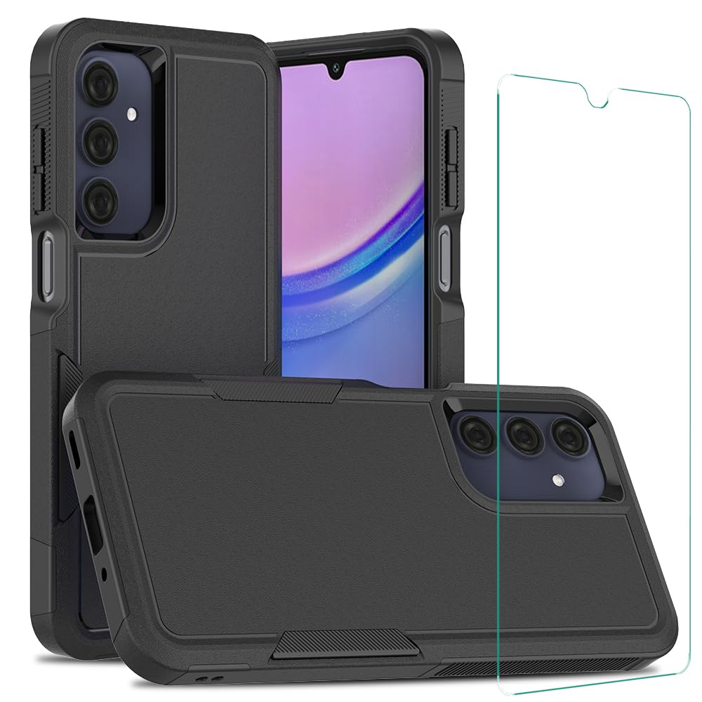 Photo 1 of Futanwei for AT&T amiGO Jr. Phone Case with Screen Protector - [Dual-Layer Design] Full Body Rugged Protective Phone Cases Cover, Compatible with Pinwheel Plus 5, Bark Phone A16, Samsung Galaxy A16 5G