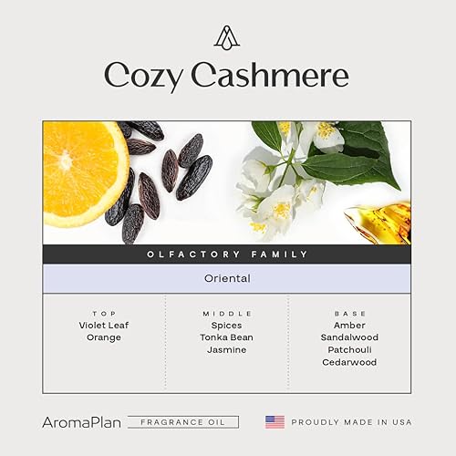 Miniatura 2 de AromaPlan Hotel Scents Cozy Cashmere 5 fl oz (5.0 fl oz), aceite difusor de fragancia de hotel y aroma de lujo para el hogar, aceite difusor de