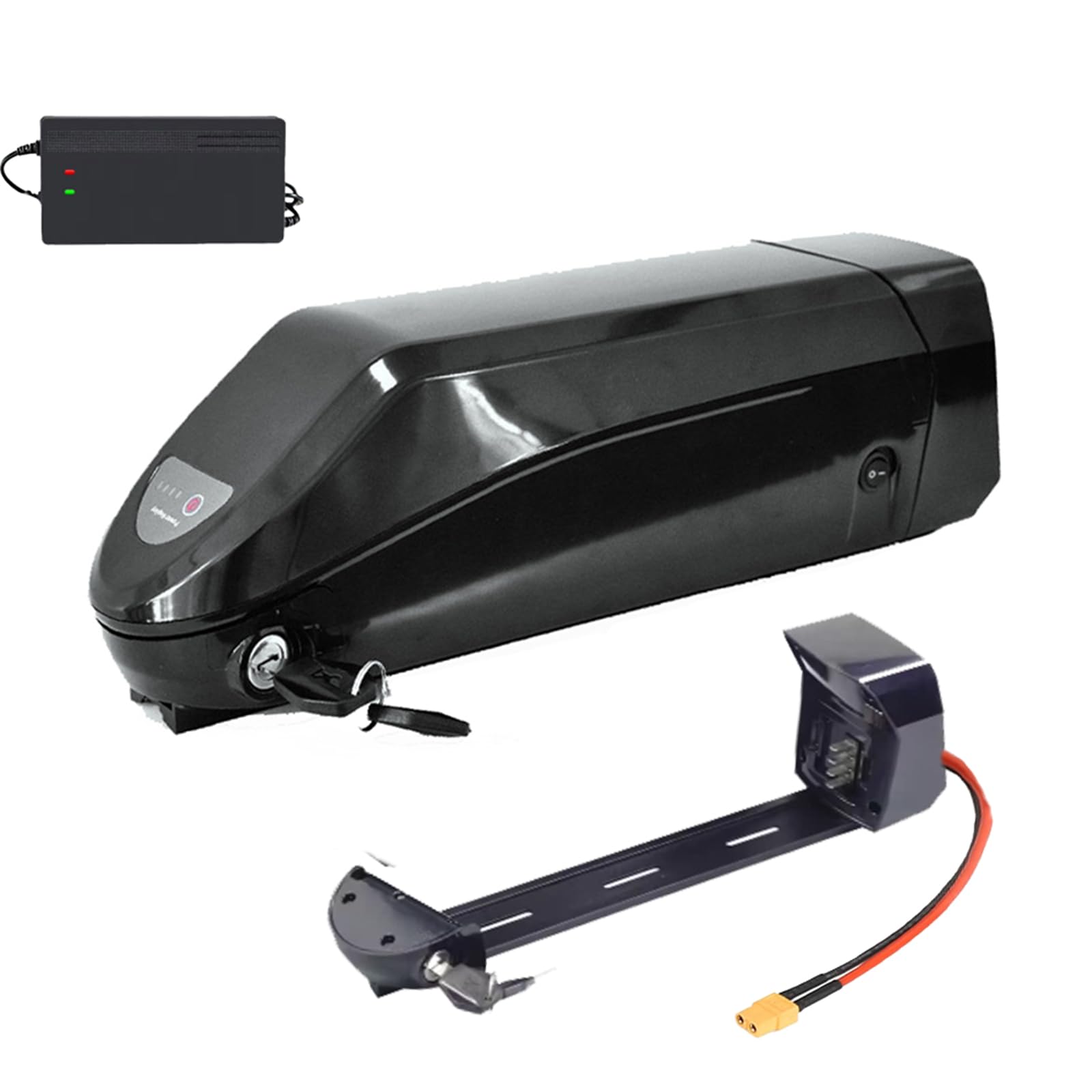 Akumulator litowo-jonowy 36V 10.4Ah 17.5Ah 20Ah 25Ah do rowerów elektrycznych montowany na ramie, oraz akumulator litowo-jonowy 48V 15Ah 16Ah 17.5Ah 20Ah do rowerów górskich.