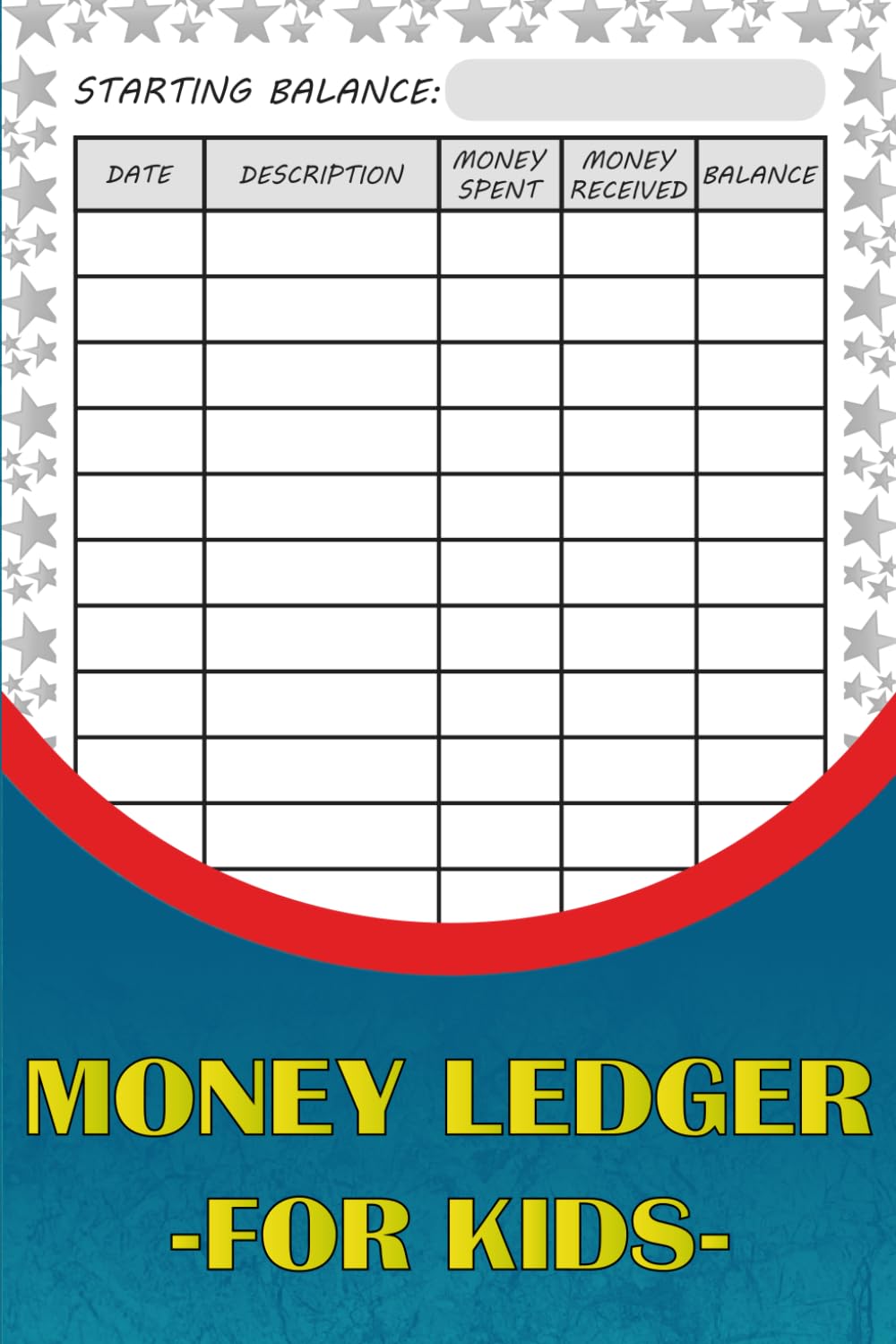 Money Ledger For kids: 5 Column Accounting Book, Allowance Saving Log Book, Money Education For Kids