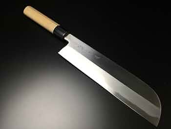 Amazon|有次 包丁 特製 鎌薄刃 225 mm 白鋼2 築地 ARITSUGU 柄 鞘付 Amazon|有次 包丁 特製 鎌薄刃 225 mm 白鋼2 築地 ARITSUGU 柄 鞘付