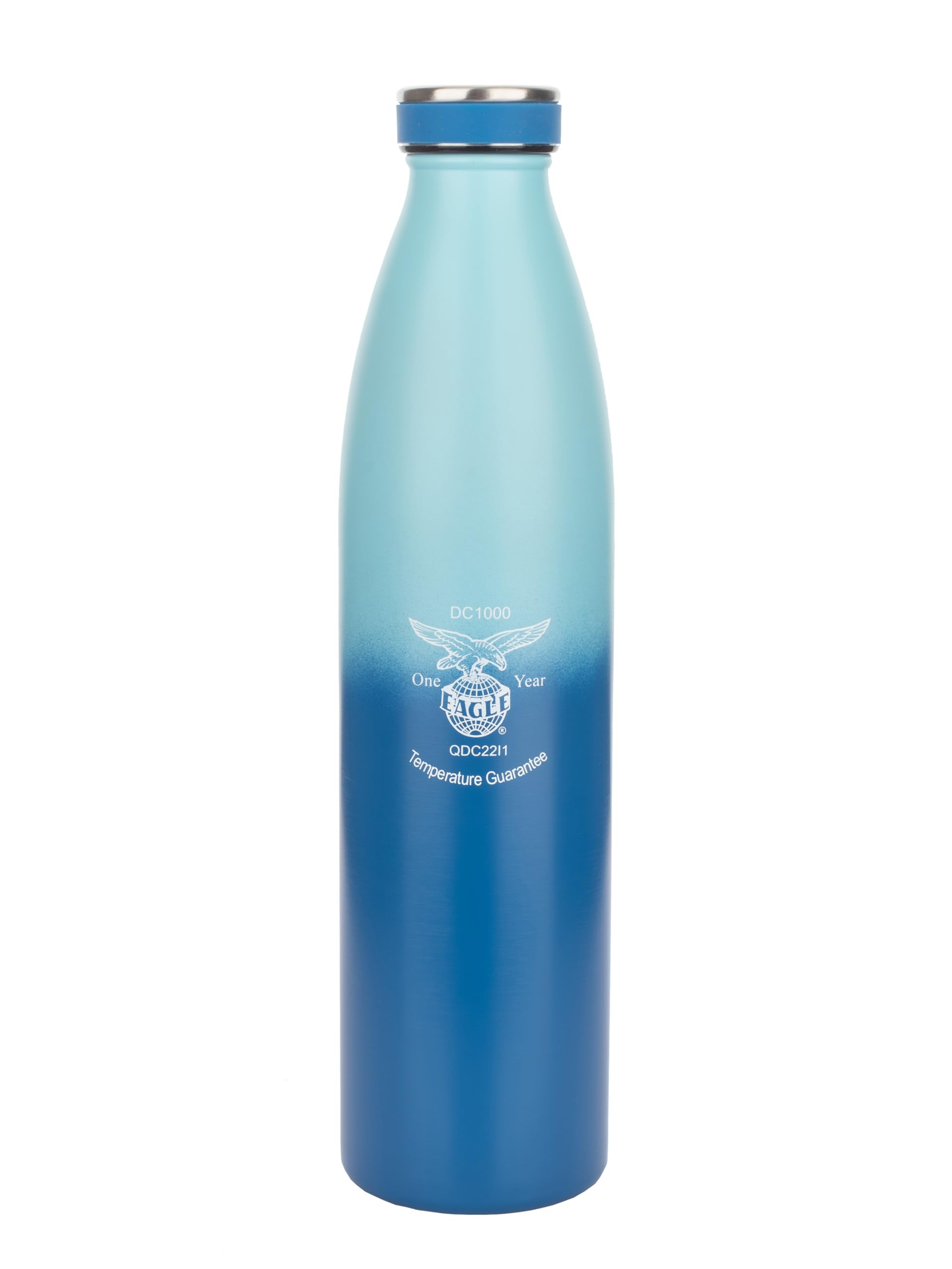 Deuce Stainless Steel Vacuum Insulated Hot & Cold Water Bottle for Office Home (Light Blue) (1000ml) (B0CP5PVYK8) Amazon Price History, Amazon Price Tracker