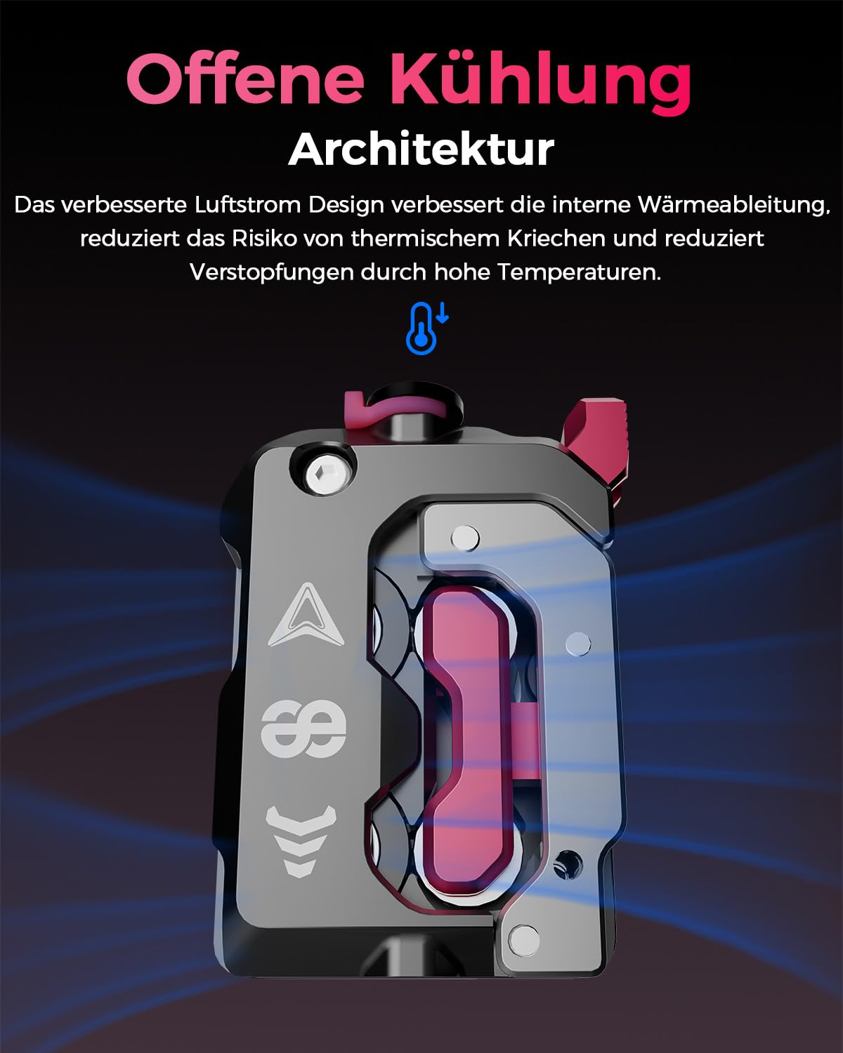 Creality Officielle Extrudeuse DXC, Kit d'extrudeuse de la Série K1 avec Conception d'engrenage Innovante et Détection Intelligente de Filament Rupture, Série K1 Accessoires pour K1C/K1 SE/K1 Max/K1