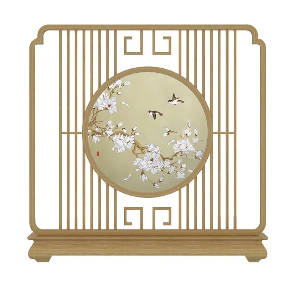 Privacy Screen Creative Chinese Screen Partition Decoration Living Room Office Tea Privacy Background Wall Floor Room Divider