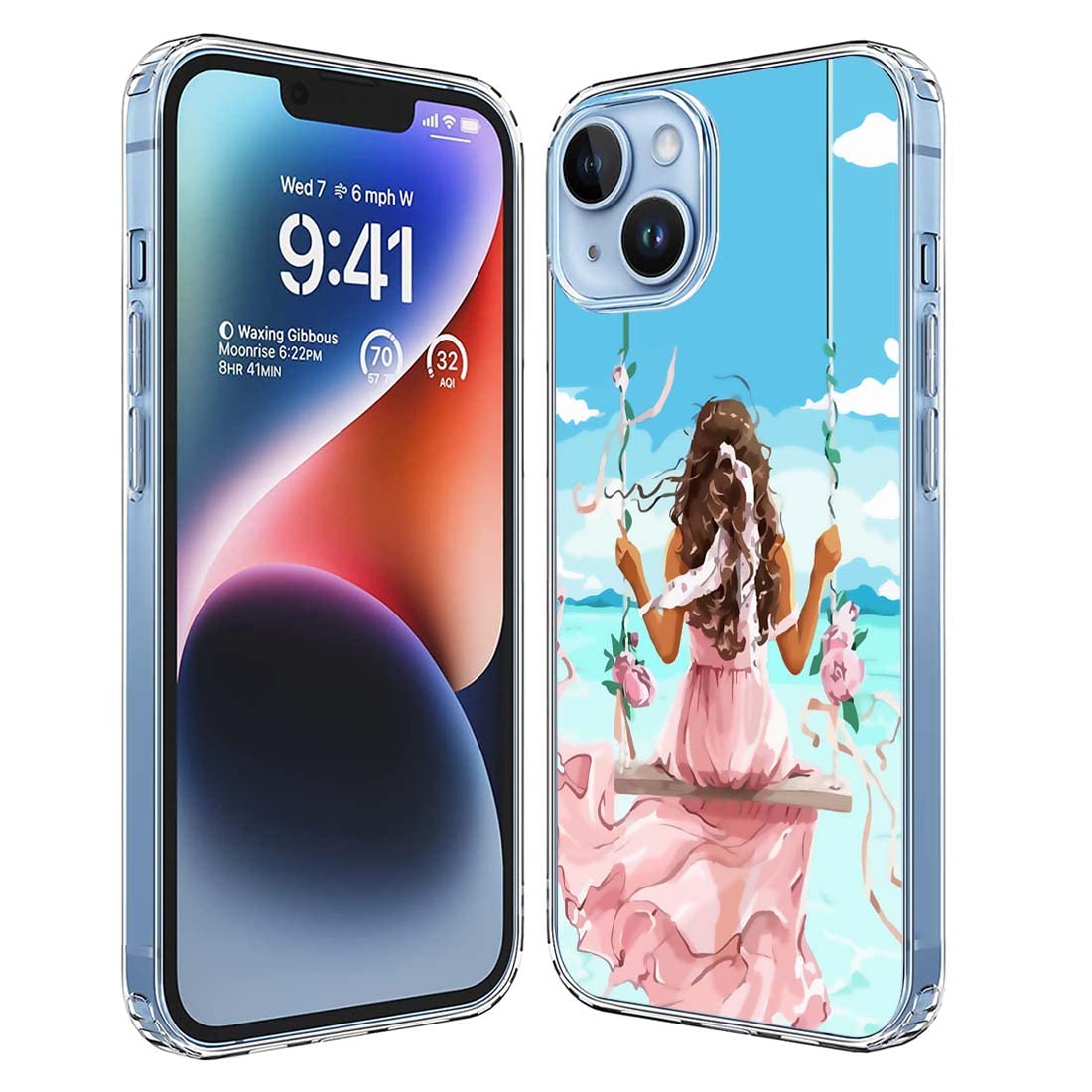 Fashionury Soft Silicon Slimfit Back Cover for Apple iPhone 14 Plus Stylish Printed Back Cover for Apple iPhone 14 Plus -D1055 (B0BXFFNWV1) Amazon Price History, Amazon Price Tracker