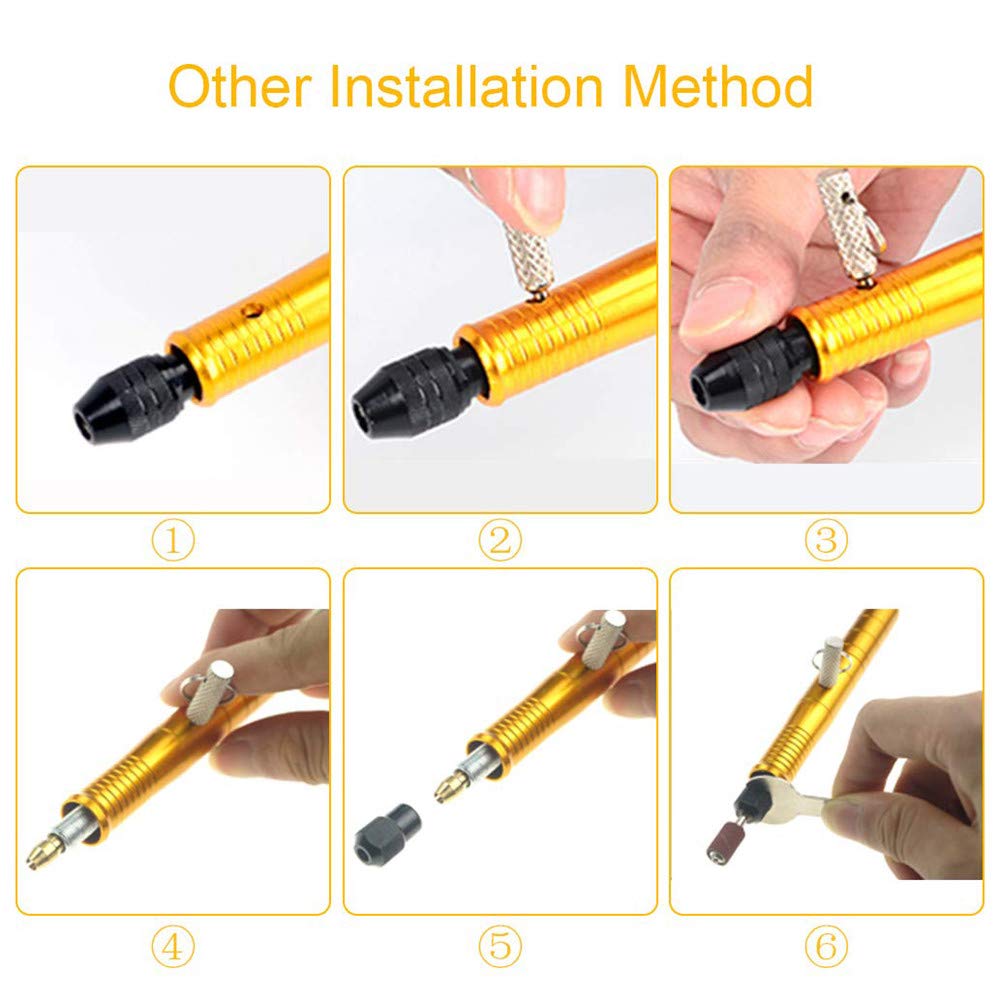 Mandrin D'Extension Flexible 3 Mm Pour Perceuse Rotative - Tige Flexible Pour Outils Rotatifs