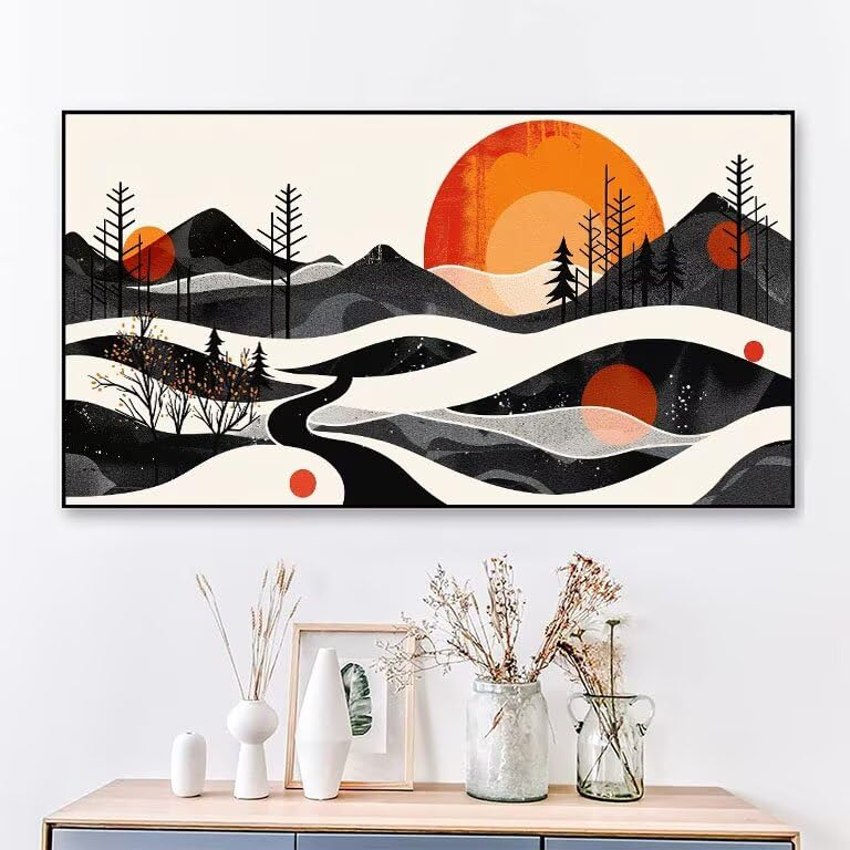 Point de croix painting grand format 90x180 pour activité manuelle