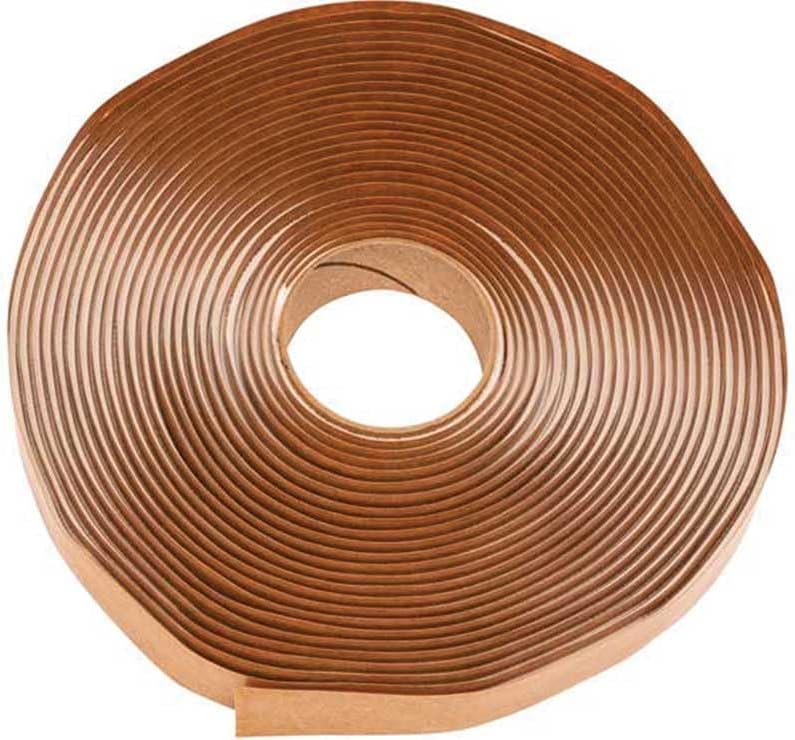 Alpha Systems Q130 1/8" x 1/2" x 30' Butyl Tape, White (24/Case)