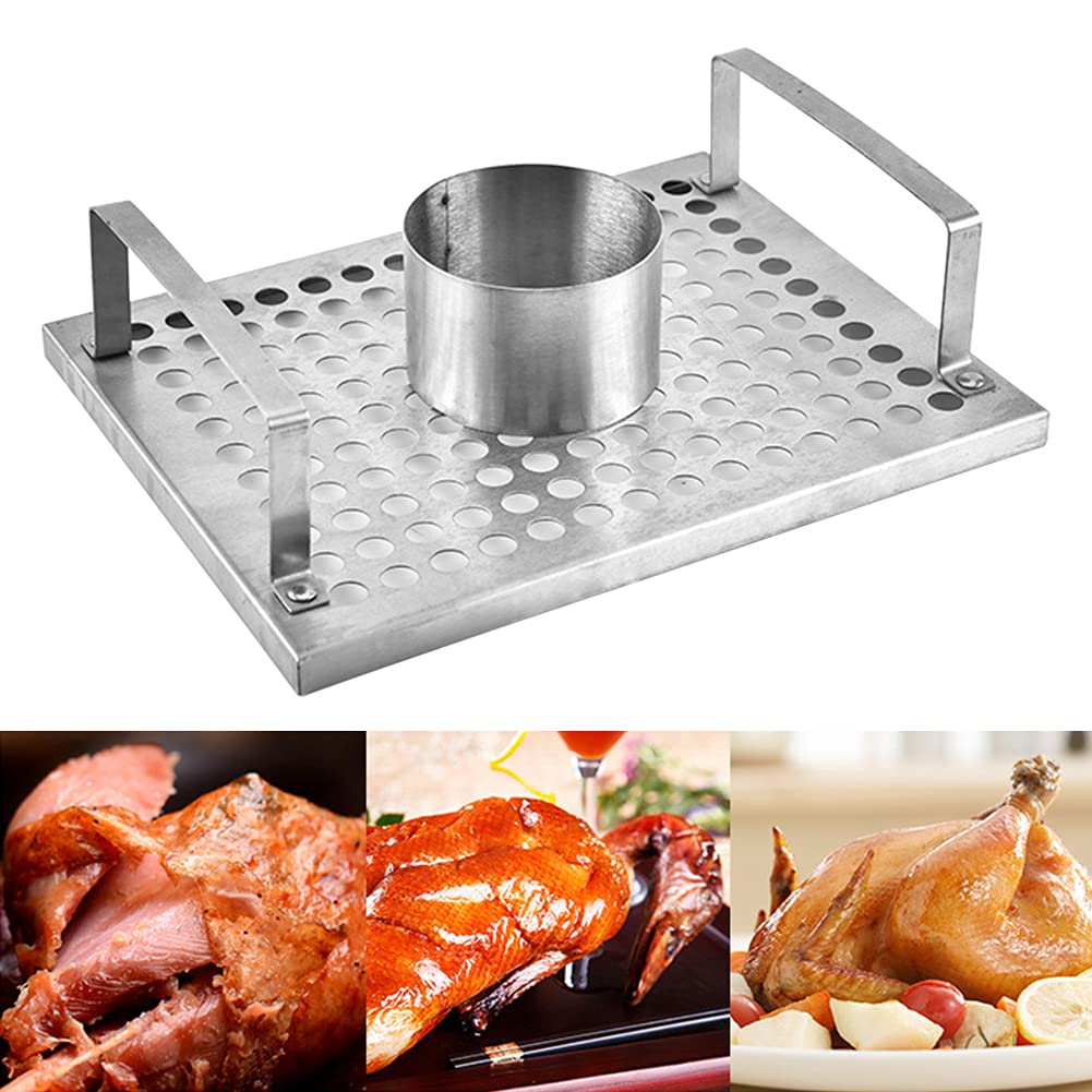 Rôtissoire à Poulet Barbecue En Acier Inoxydable, Support à