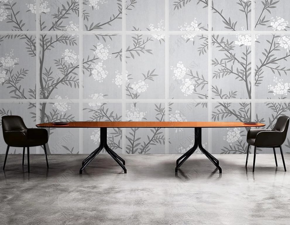 Papier peint intissé fleurs de la forêt poster géant mural salon 450x315cm - 2