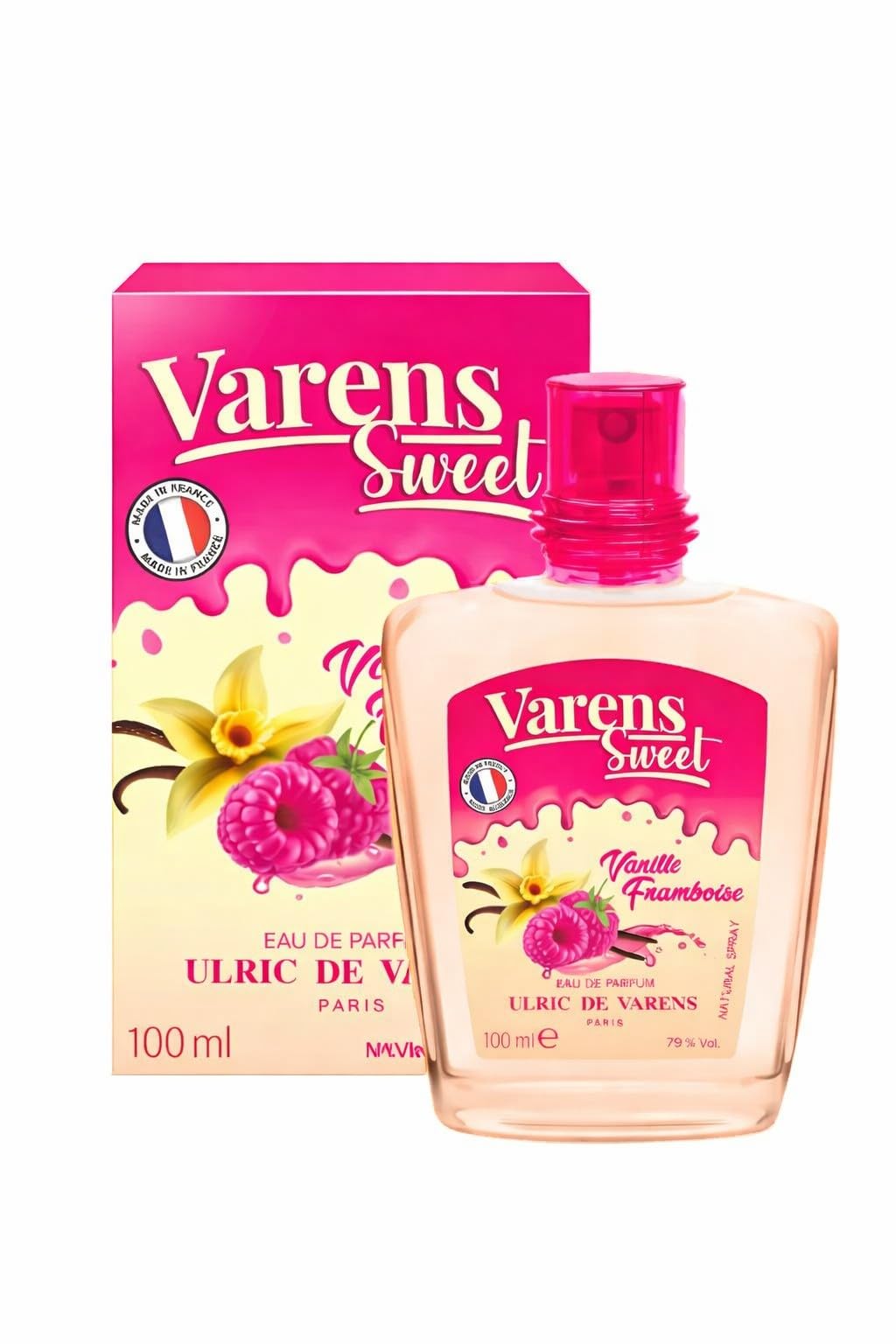 Ulric De Varens Sweet Vanille Framboise Eau de Perfume for Women 100 ml