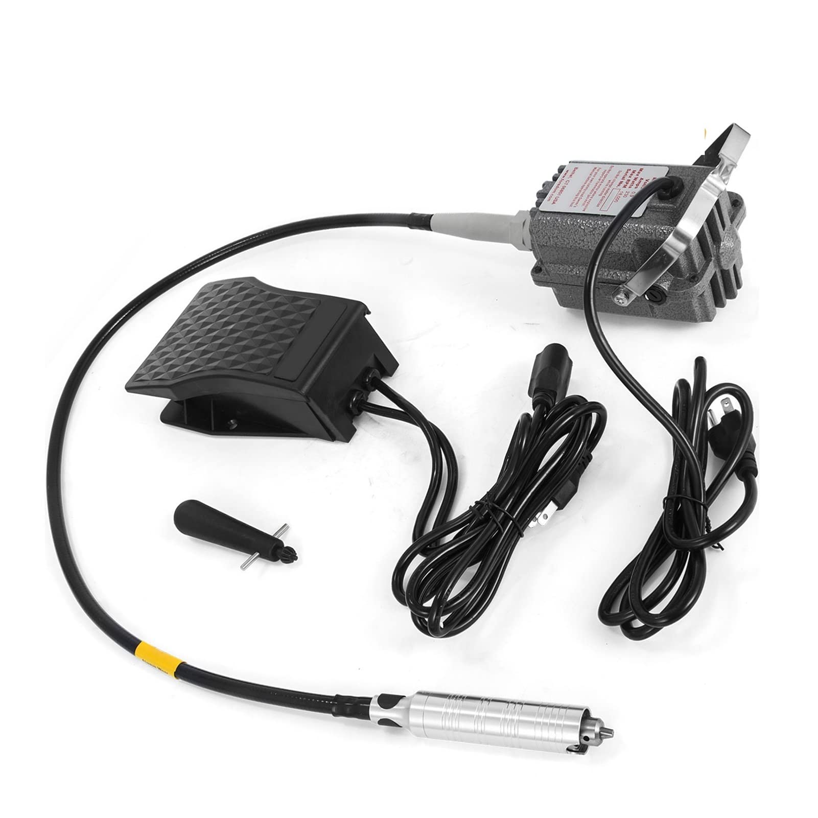 23 0W S-R Mulino in flessione a Motore Potente 4 mm con Strumenti di Riparazione del Pedale Piede Cotto for Design lucidatura Gioielli Fai da Te per Principianti