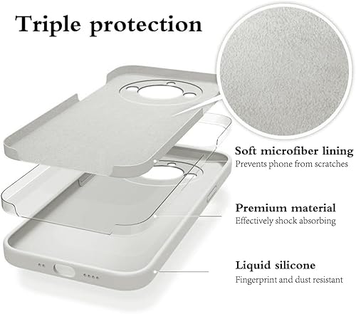 Miniatura 7 de Compatible con Realme 11 Pro Plus Funda de silicona líquida verde oscuro, suave al tacto Realme 11 Pro Plus, funda delgada de silicona a prueba de