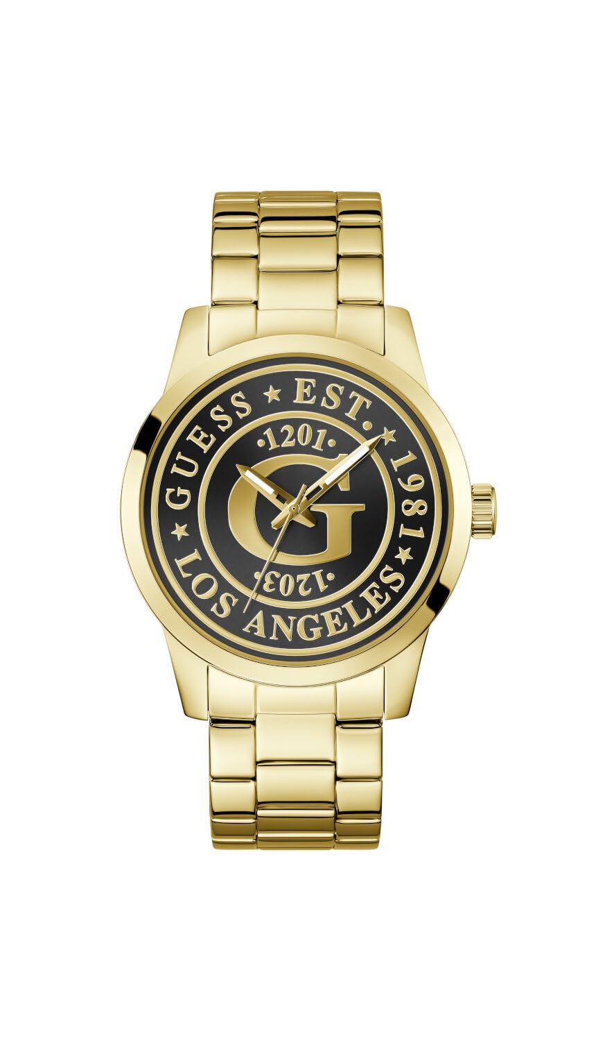 RELOJ GUESS - COLLEGIATE G Cuarzo / 5 ATM Color esfera: Negro Tamaño de la caja: 44,00