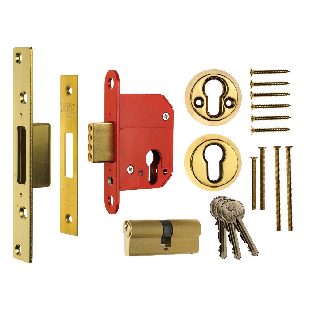 ERA 363 Fortress BS Euro Deadlock With Cylinder