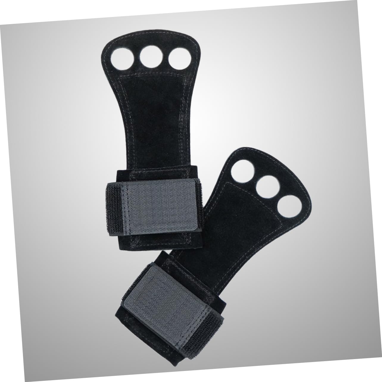 VANZACK 3 Paia Di Guanti Da Sollevamento Pesi in Pelle Guanti Da Allenamento Con Polso Imbottito Pesante Per Palestra Fitness Neri