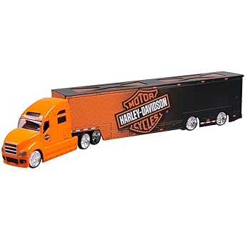 IMAI製 ハーレーダビッドソン トレーラー トラック 1/28ラジコン搭載可能 IMAI製 ハーレーダビッドソン トレーラー トラック 1/28ラジコン