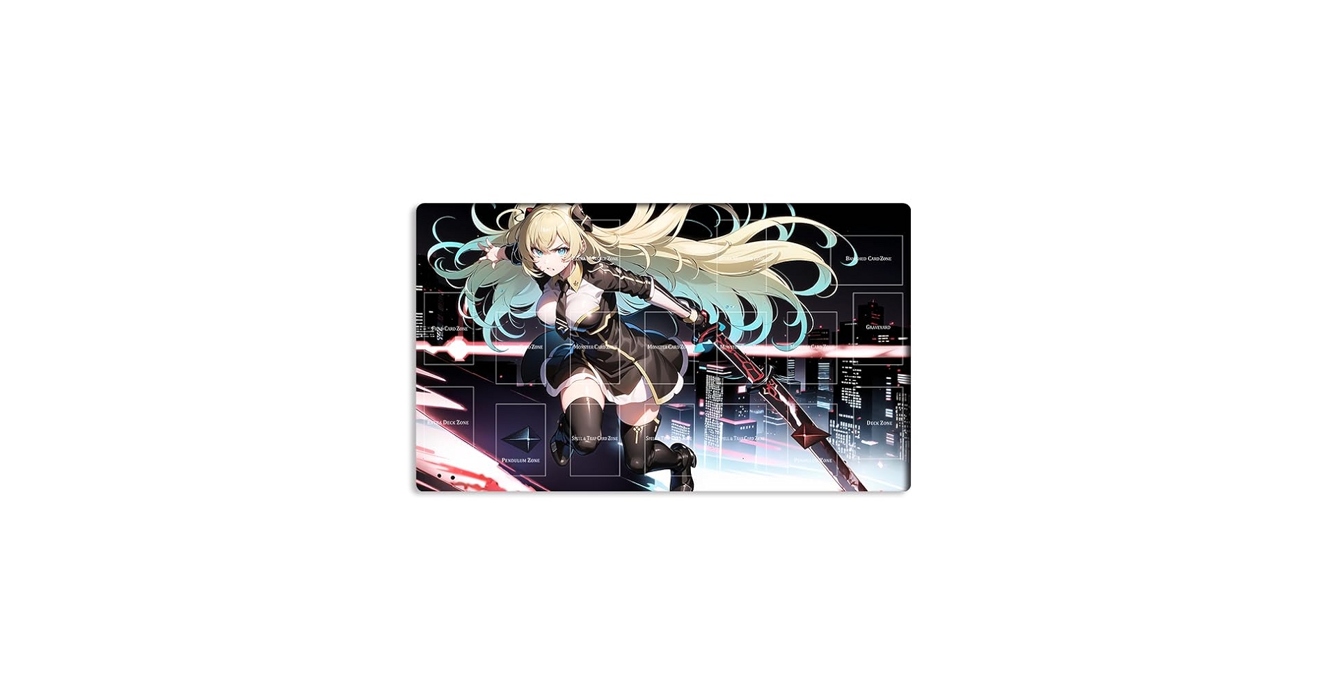 Amazon.com: New Mlikemat Playmat Sky Striker Ace - Raye TCG