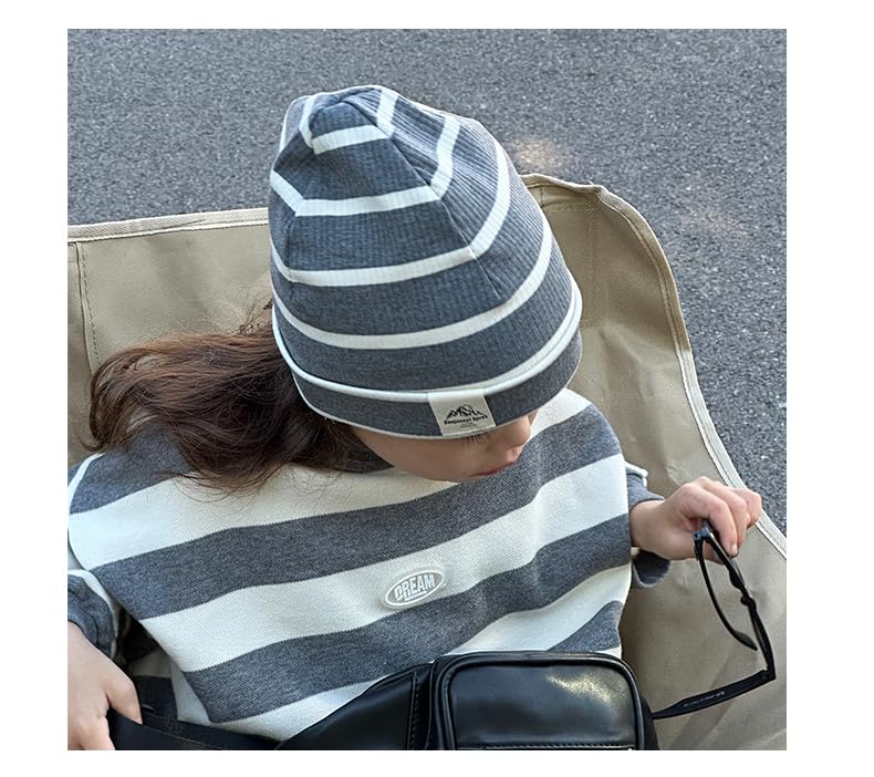 Gorro de algodón para bebé, niños y niñas: accesorio infantil de otoño e invierno 4
