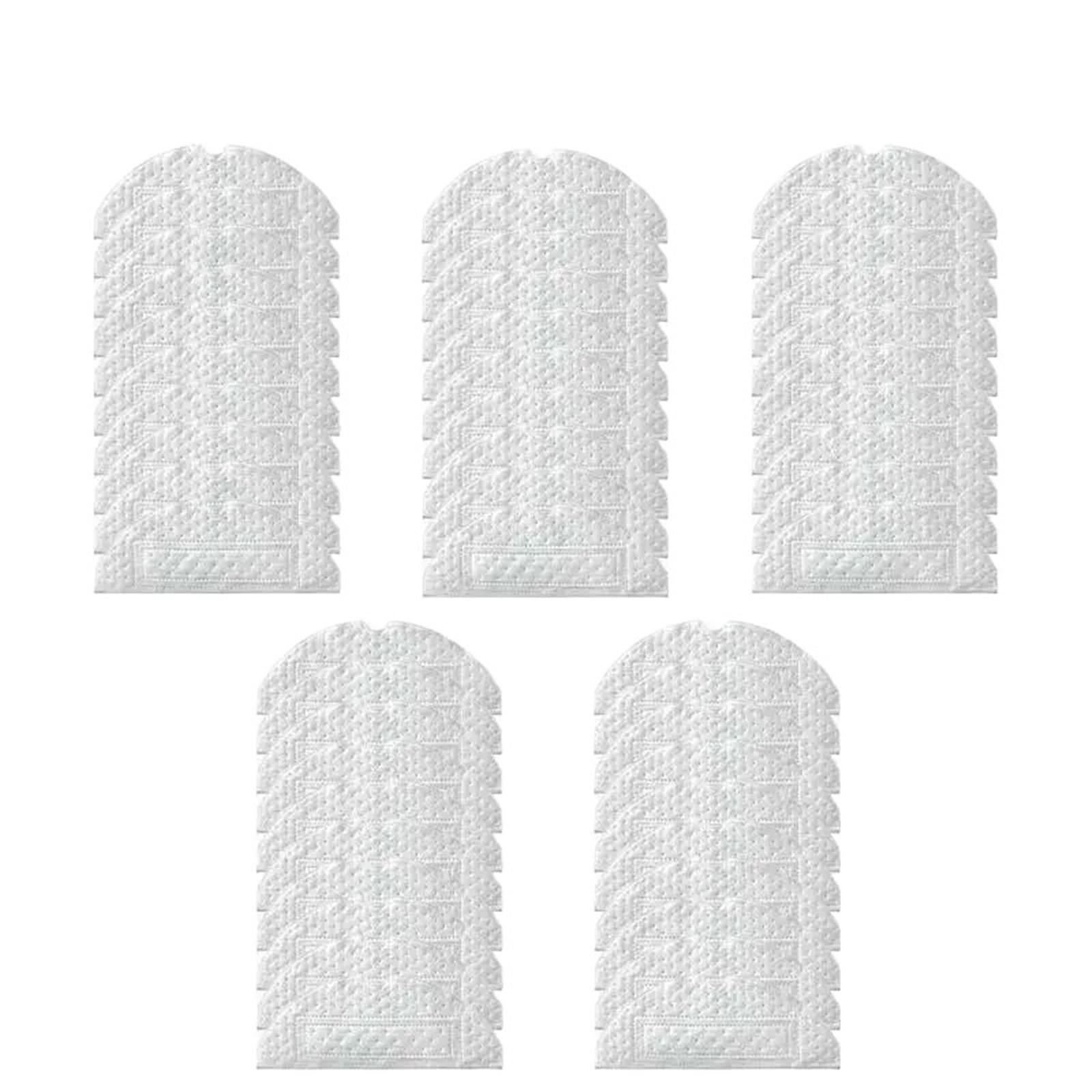 Akcesoria do robota wibracyjnego do mopa, kompatybilne z Roborock, S7, T7S, T7S, Plus, MaxV, S7, MaxV, Plus, S7, MaxV, Ultra, jednorazowa szmatka (50 szt.)