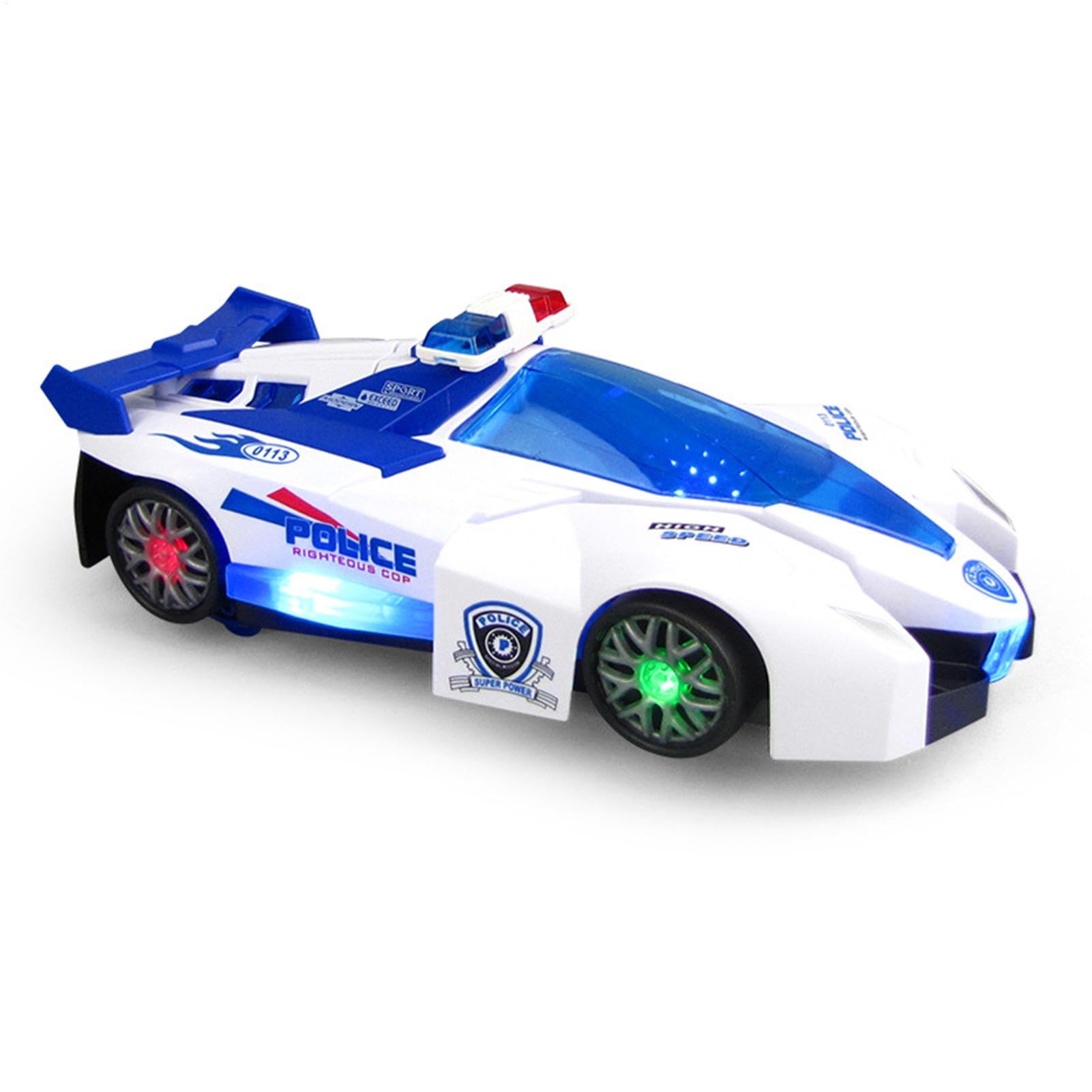 Générique Voiture de Transformation,Voiture de Transformation, Jouet de véhicules d’Avion électrique, d'avion transformables, véhicules d'avion avec lumière et Musique pour de 3 à 5 Ans