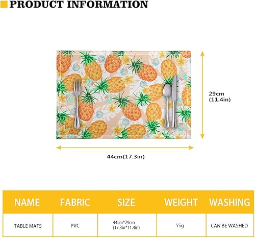 Miniatura 3 de BIGCARJOB Juego de 6 manteles individuales lavables con diseño de mandala morada, diseño de flor de loto bohemio, para mesa de comedor, tamaño