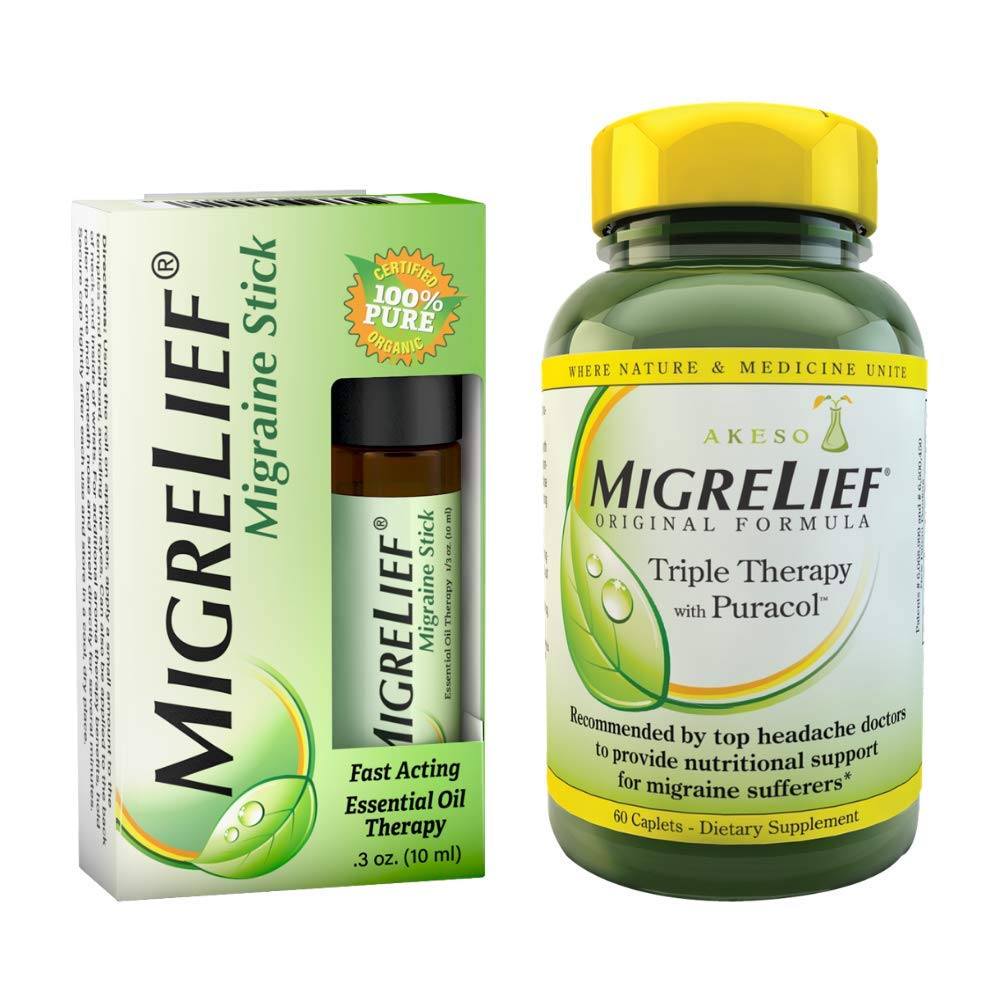 Buy MigreLief® Nutritional Support & Comfort Kit for Migraine Sufferers