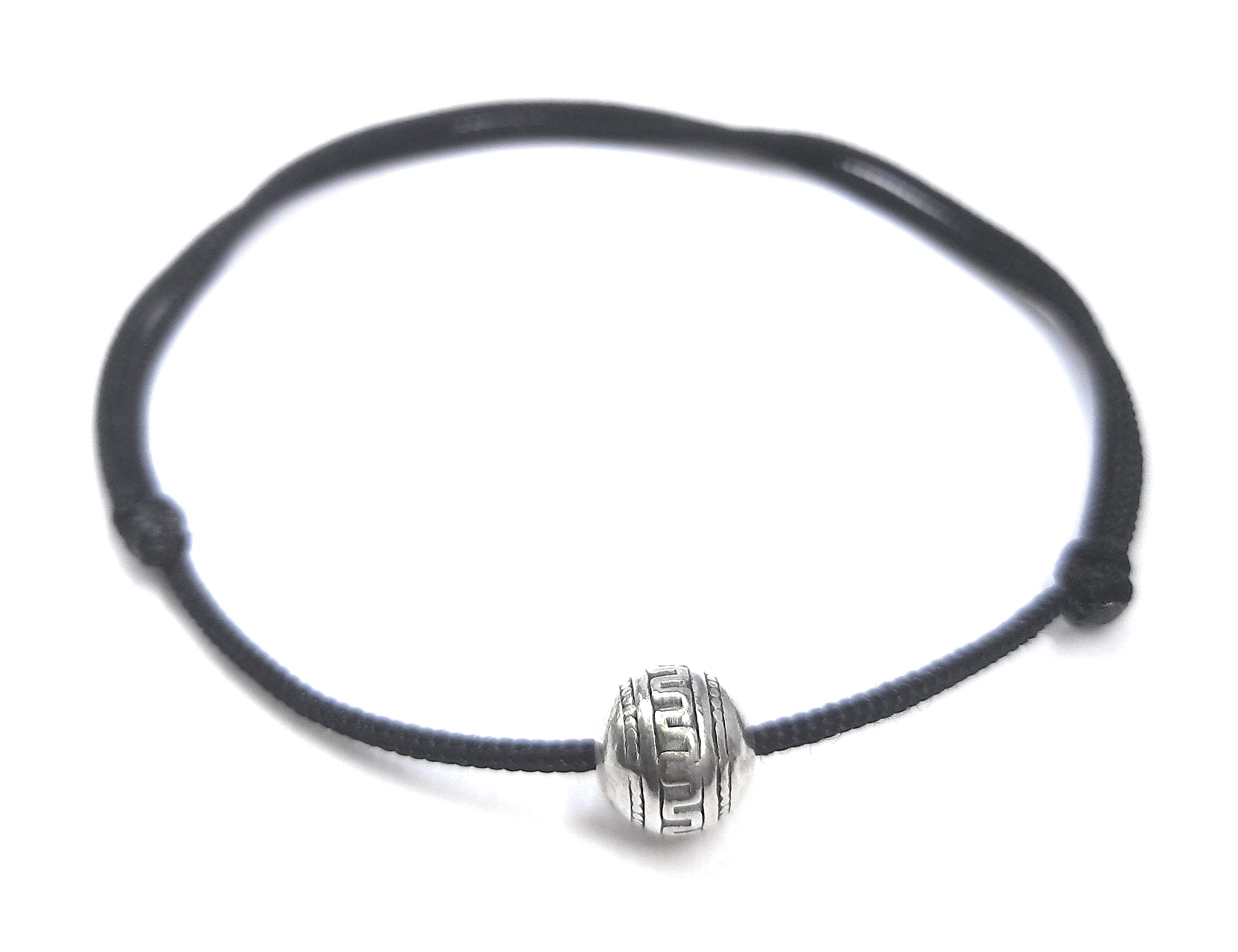 Aksvita Unisex-Adult Akavita Adjustable Black Thread Anklet With One Oxidised Beads/Nazariya Anklet (B0BGPDVFZD) Amazon Price History, Amazon Price Tracker