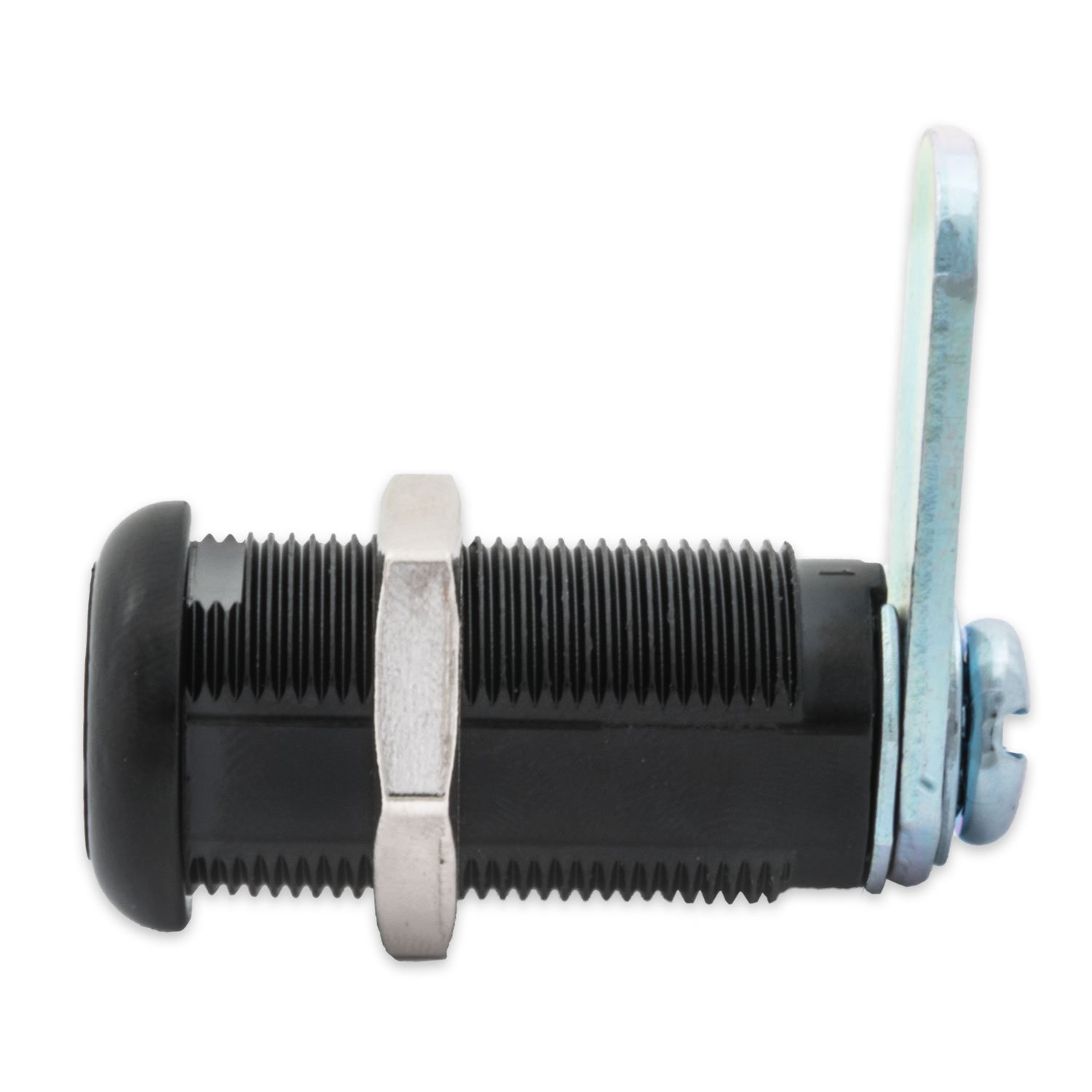 FJM Security 9100ABLKKD Disc Tumbler Cam Lock with 13/8" Cylinder