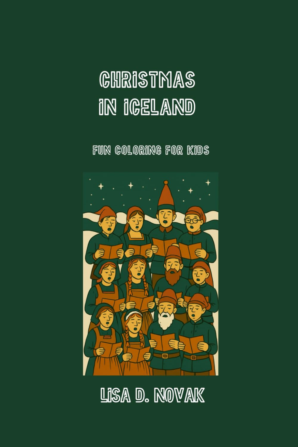 CHRISTMAS IN ICELAND: Christmas Coloring Edition