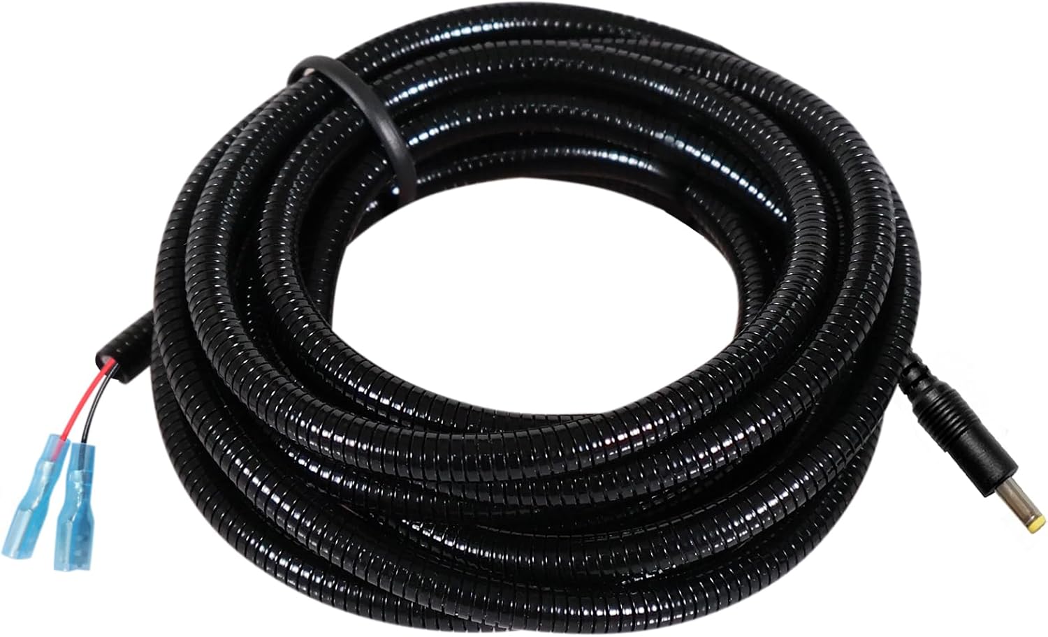 Durable Chew-Resistant Power Cable for Trail Cameras, Compatible with Tactacam Reveal X XB SK, Wise Eye,Covert Cameras, Snyper, etc. 4.0×1.7mm DC Plug, 79″