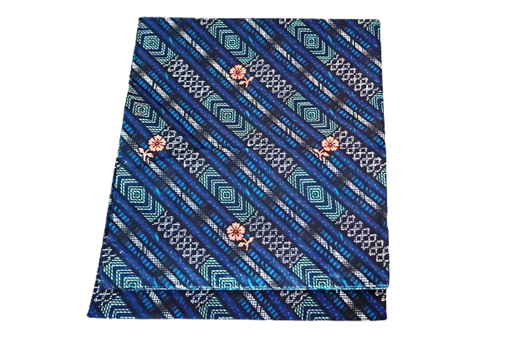 Craftopia Overseas Combo Men's Cotton Lungi Unstitched 2 Meter Pack of 2 Lungi Multicolor-03