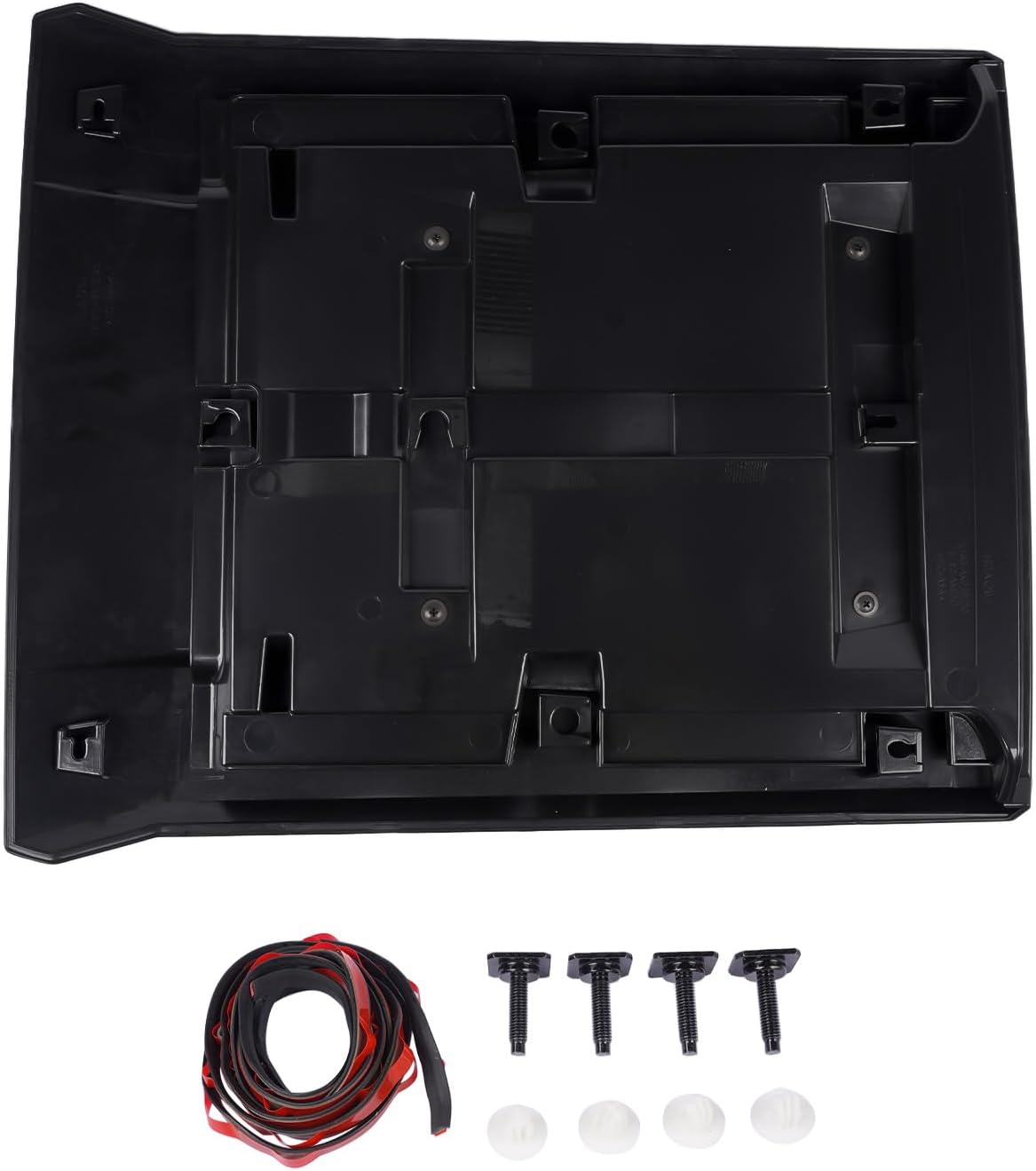 76181-AK900 Hood Scoop Hood Bulge Compatible with 2024-2025 Toyota Tacoma Gloss Black Front Upper Engine Airflow Cover