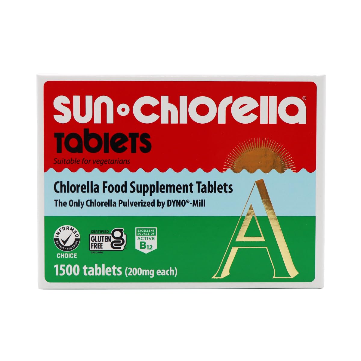 Sun Chlorella A - Pack of 1500 Tablets