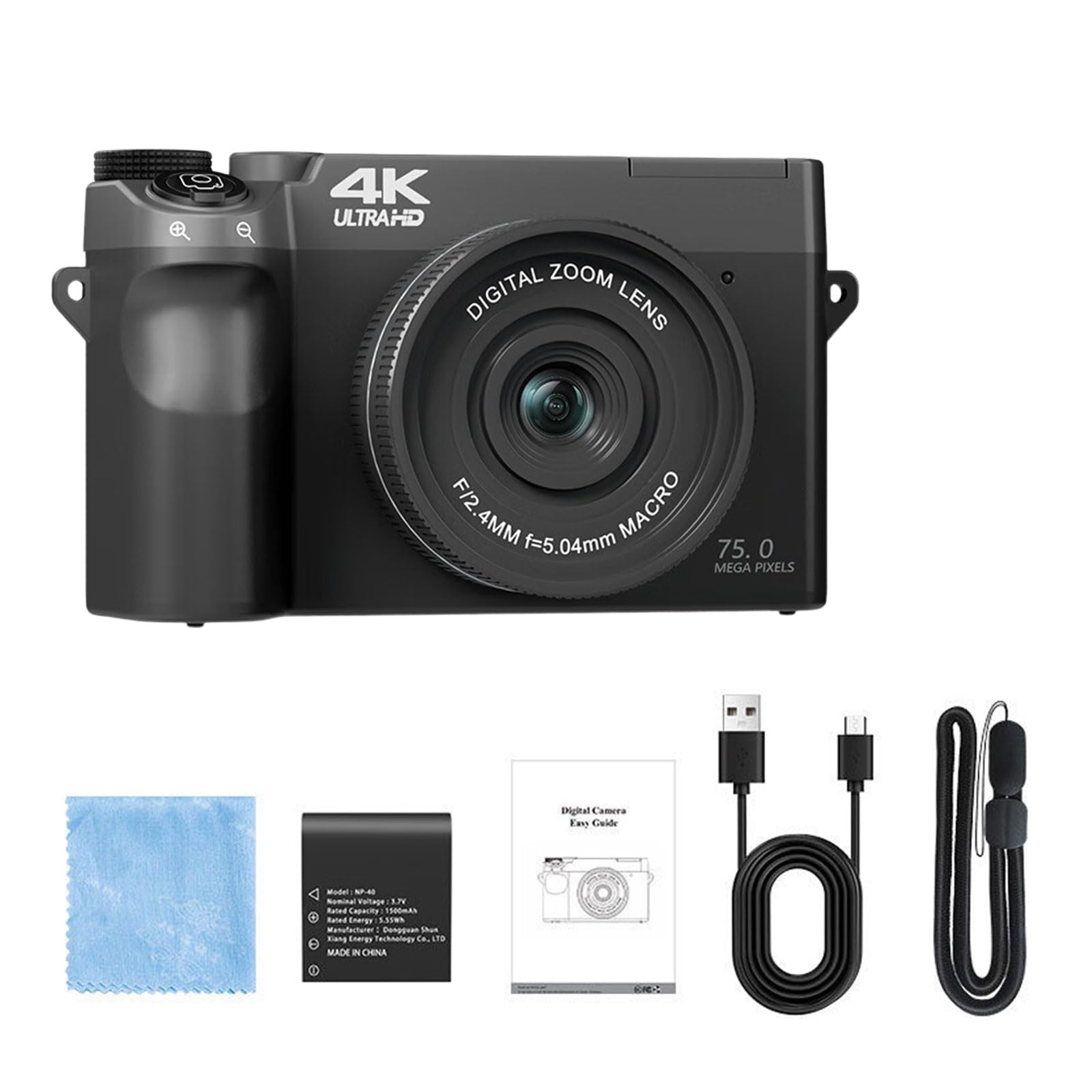 Cámara 4K UHD de modo múltiples para creadores con control de teléfono 7