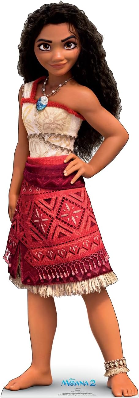 Cardboard People Moana Life Size Cardboard Cutout Standup - Disney's Moana 2 (2024 Film)