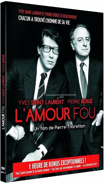 Yves Saint Laurent Pierre Berge L Amour Fou Edition Simple Amazon Co Uk Dvd Blu Ray