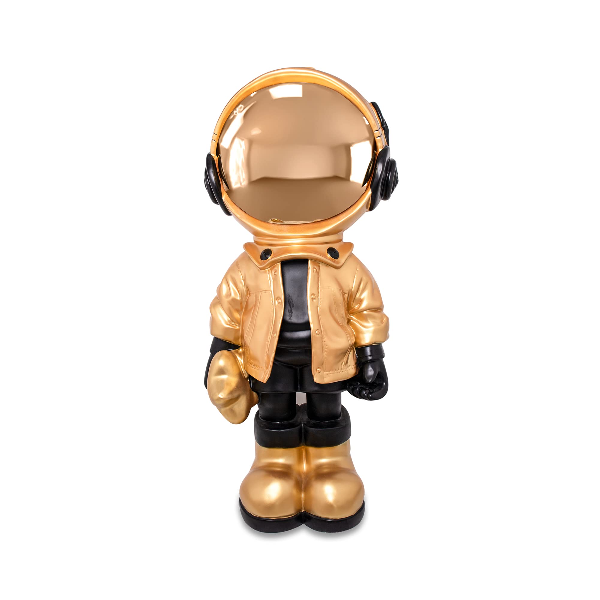 Aurtem Dreamer Starlight Sentinel Astronaut Figurine Statue-Modern Art Home Decor Sculpture-Space Themed Bedroom Decor Spaceman Crafts Desk Ornament