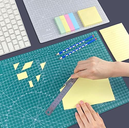 Self Healing Sewing Mat, Exacto Knife Precision Carving Craft Hobby Knife Kit for DIY Art Work Cutting, Hobby, Stencil, Scrapbooking-A4(9"x12") - 3