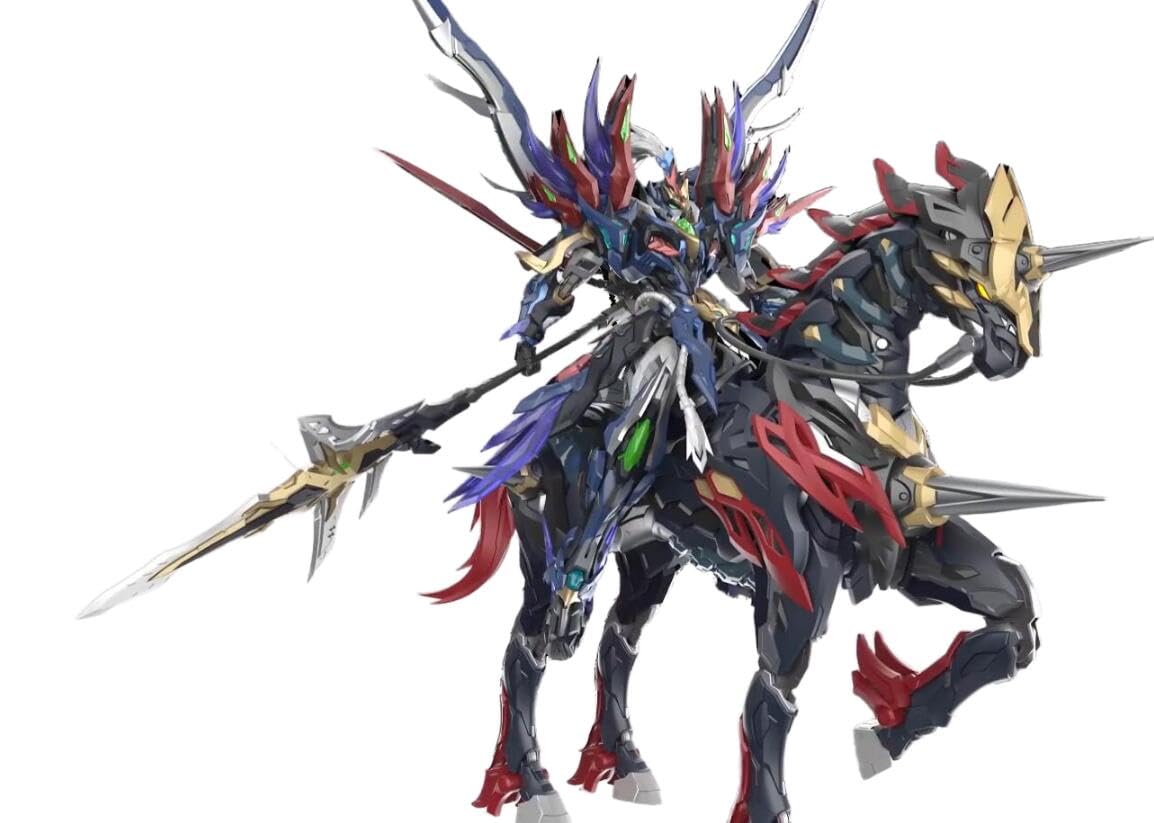 甲斐モノ子 Amazon | 摩動核 MNP武将 西楚覇王 項羽 ＋馬セット 可動プラモデル